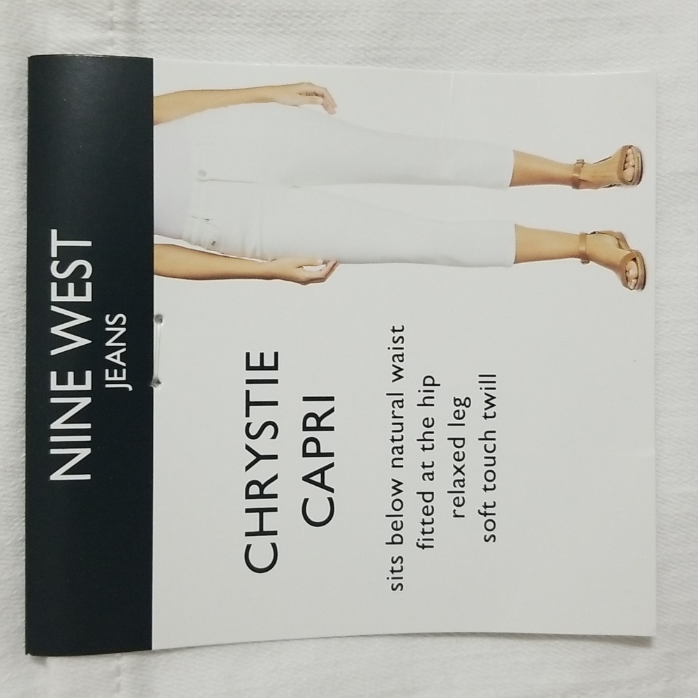 9 West jeans Chrystie capris
